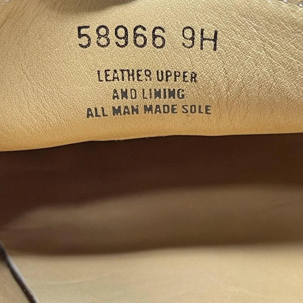 J Crew Shoes Mens 9.5 Brown Suede Slip On‎ Loafers Dress Oxfords Made in Italy